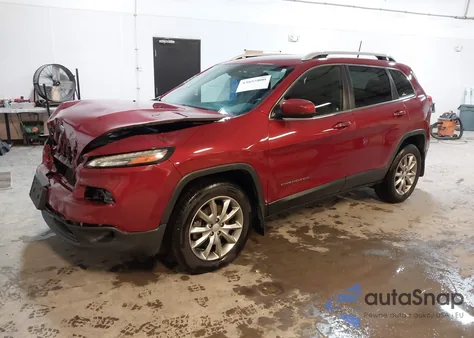 2017 Jeep Cherokee Latitude 4X4 from USA, damaged, VIN 1C4PJMCS0HW602356